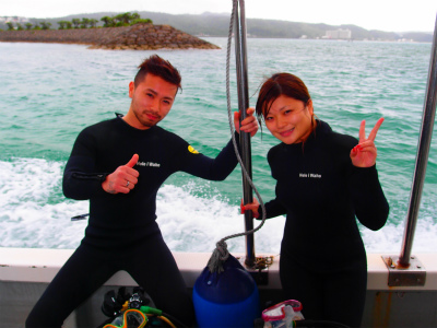 フライボード　沖縄　ダイビング